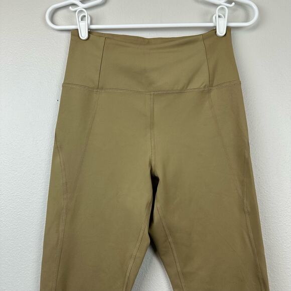 Girlfriend Collective High Waisted Leggings Chartreuse Color Med - Picture 3 of 11